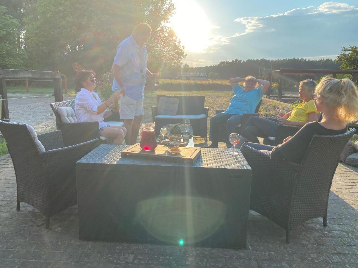 Ferienwohnung Auf Pferdehof Dreetz ภายนอก รูปภาพ